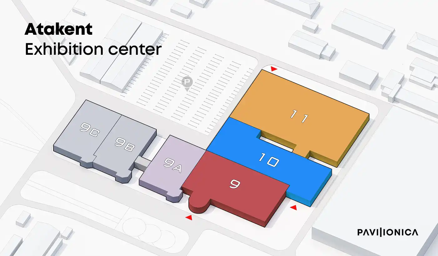 Atakent Exhibition Center Scheme