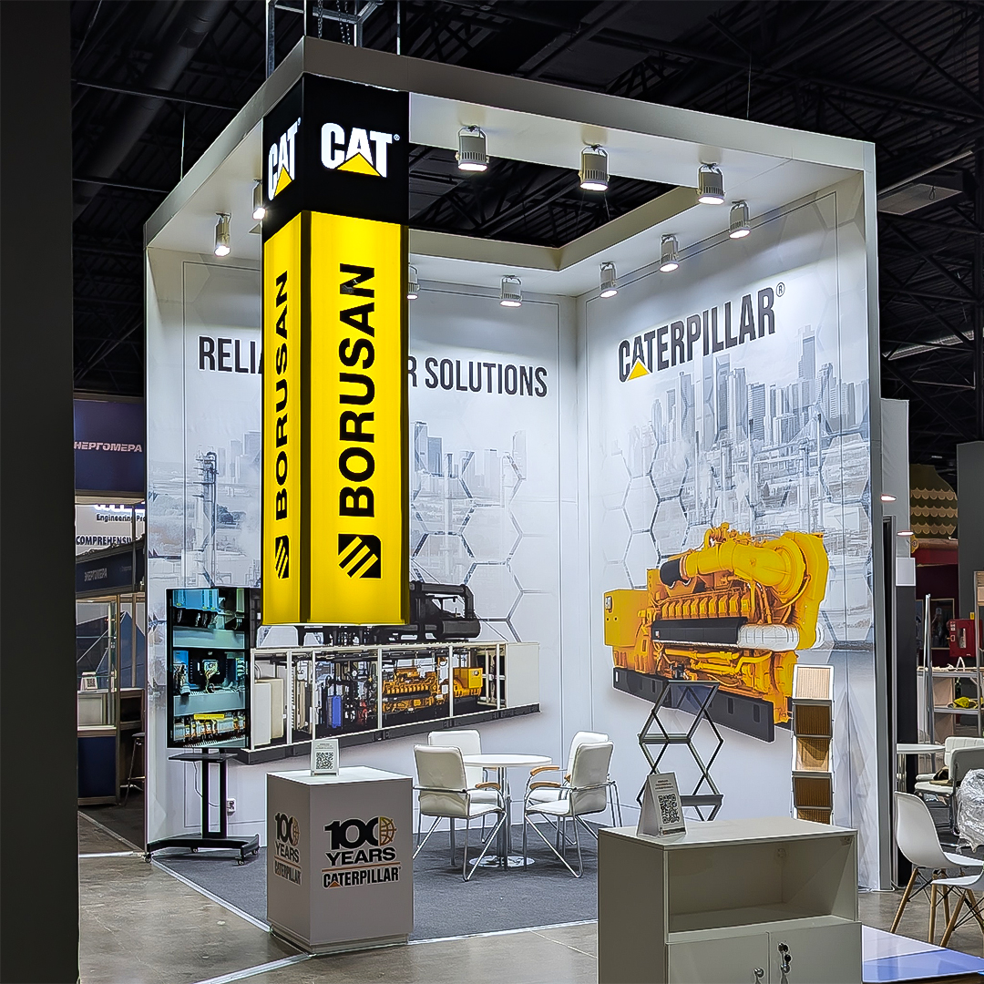 Exhibition stand Borusan Makina